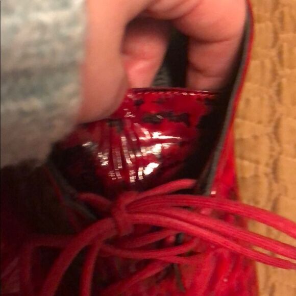 OPENING CEREMONY RARE RED LEOPARD PLATFORM BOOTIES - Picture 7 of 9